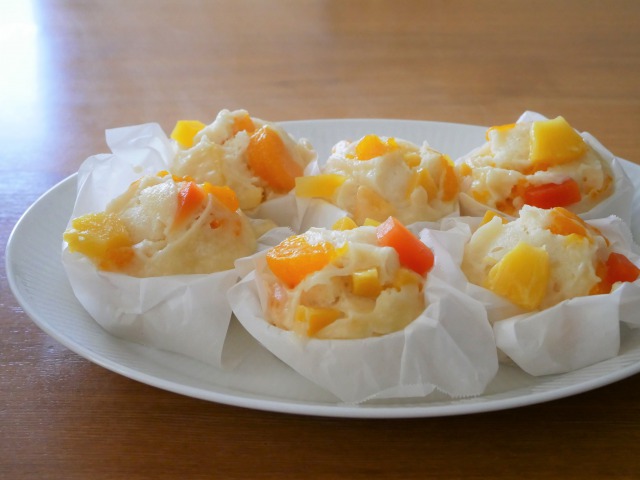 果物缶詰消費レシピ フルーツ蒸しパン Kana Kitchen