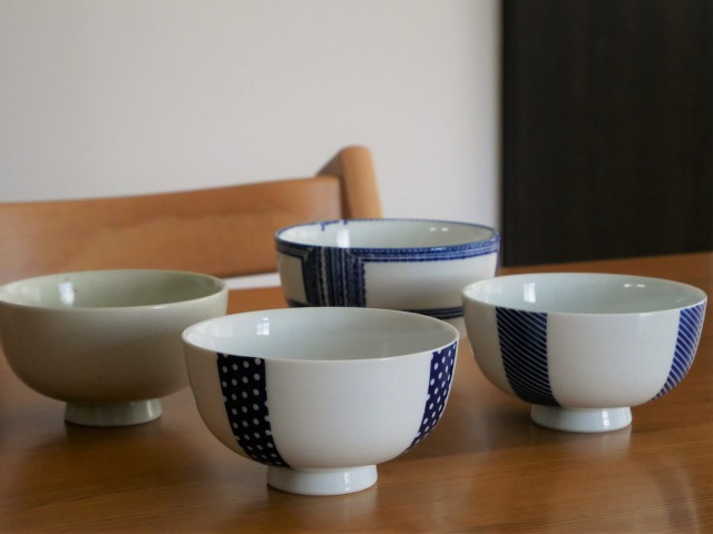 家族みんなで東屋の花茶碗に : kana-kitchen