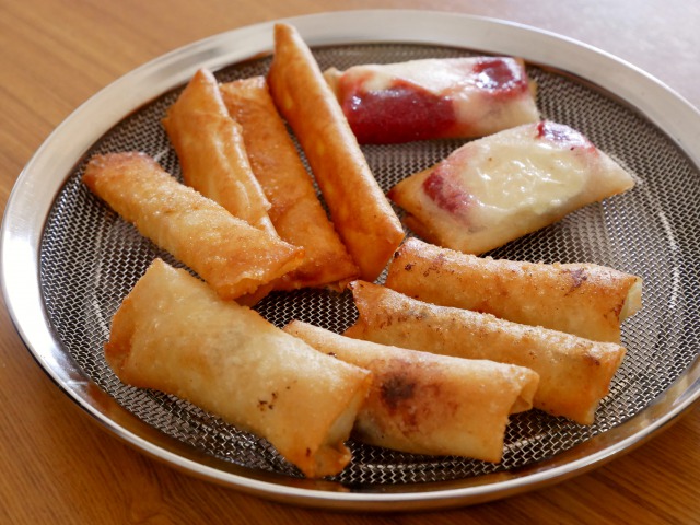 おやつ春巻きいろいろ Kana Kitchen おやつ春巻きいろいろ Kana Kitchen