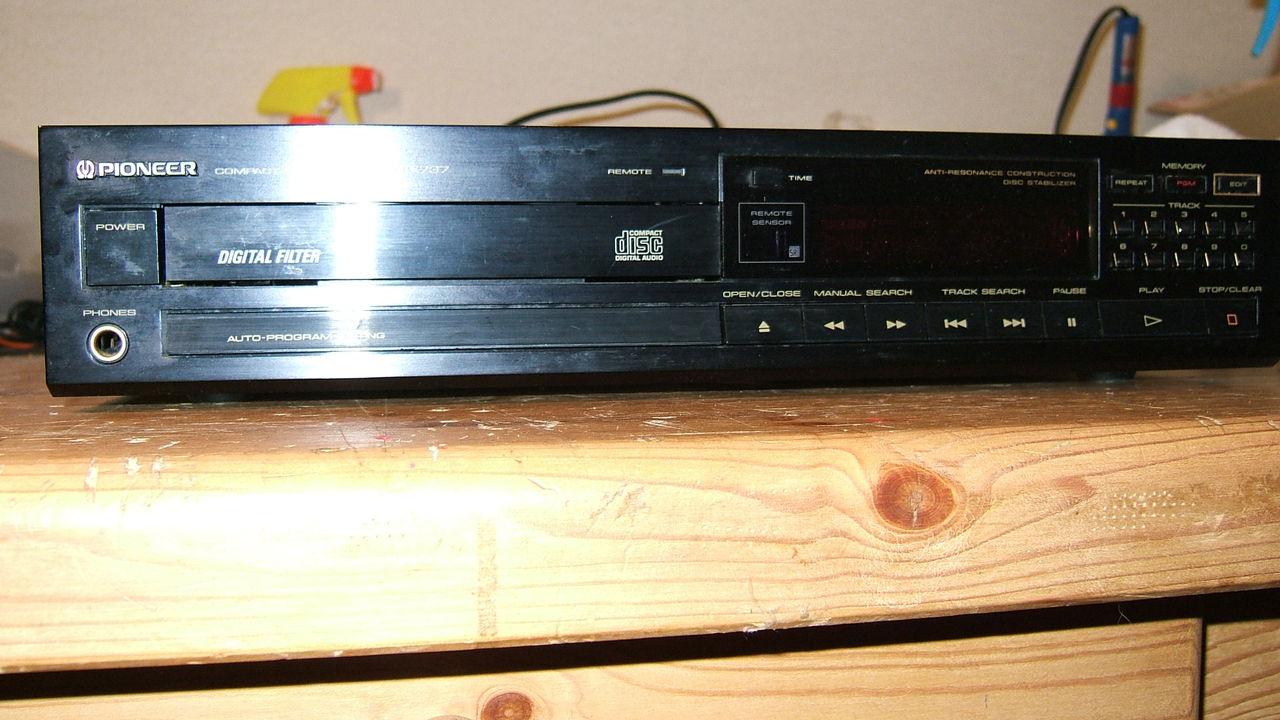 コンパクト　ディスク　プレーヤー　PD-6010 コンパクト ディスク プレーヤー PD-6010 Pioneer PD-6010 ～1985年