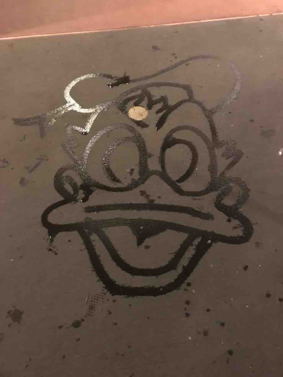 ディズニーワールド 地面に絵を描く人 26歳駐妻のフロリダ生活