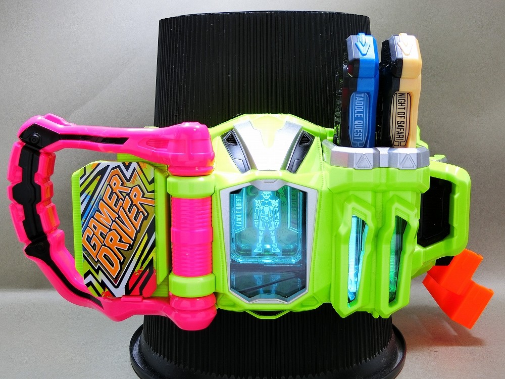 仮面ライダーエグゼイド DXナイトオブサファリガシャット+DVD DX ナイトオブサファリガシャット が届いたよ！ - YOの玩具箱