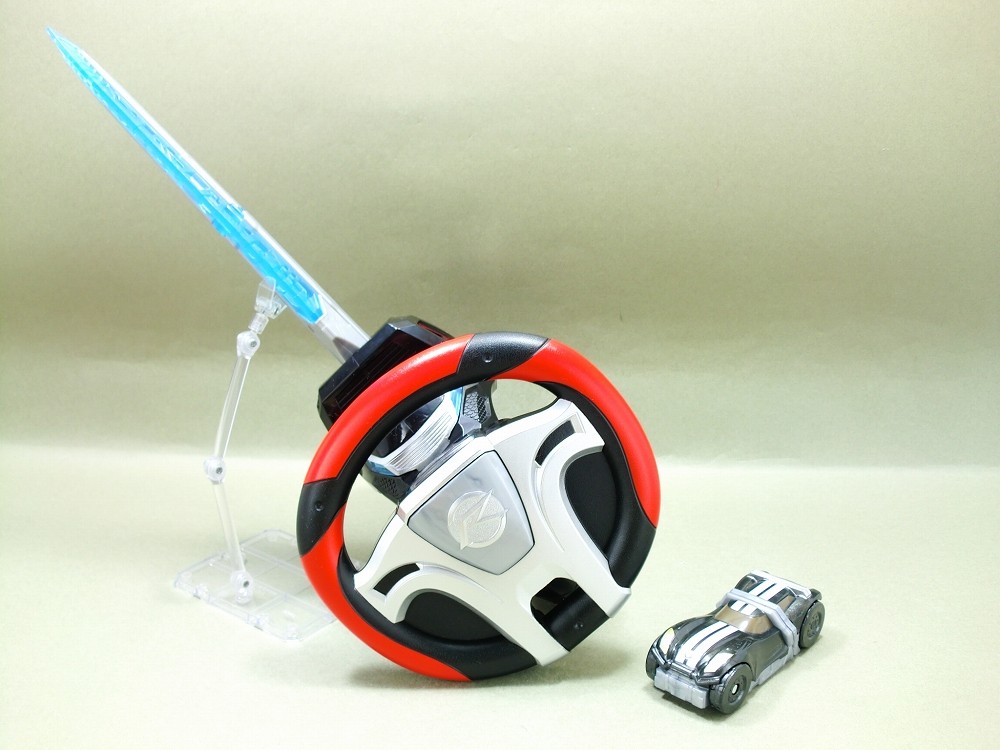 バンダイ 超絶運転DXハンドル剣 レビュー : 冷やし牛乳やってます。