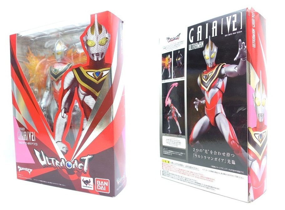 バンダイ ULTRA-ACT ウルトラマンガイア(V2) レビュー : 冷やし牛乳 ...