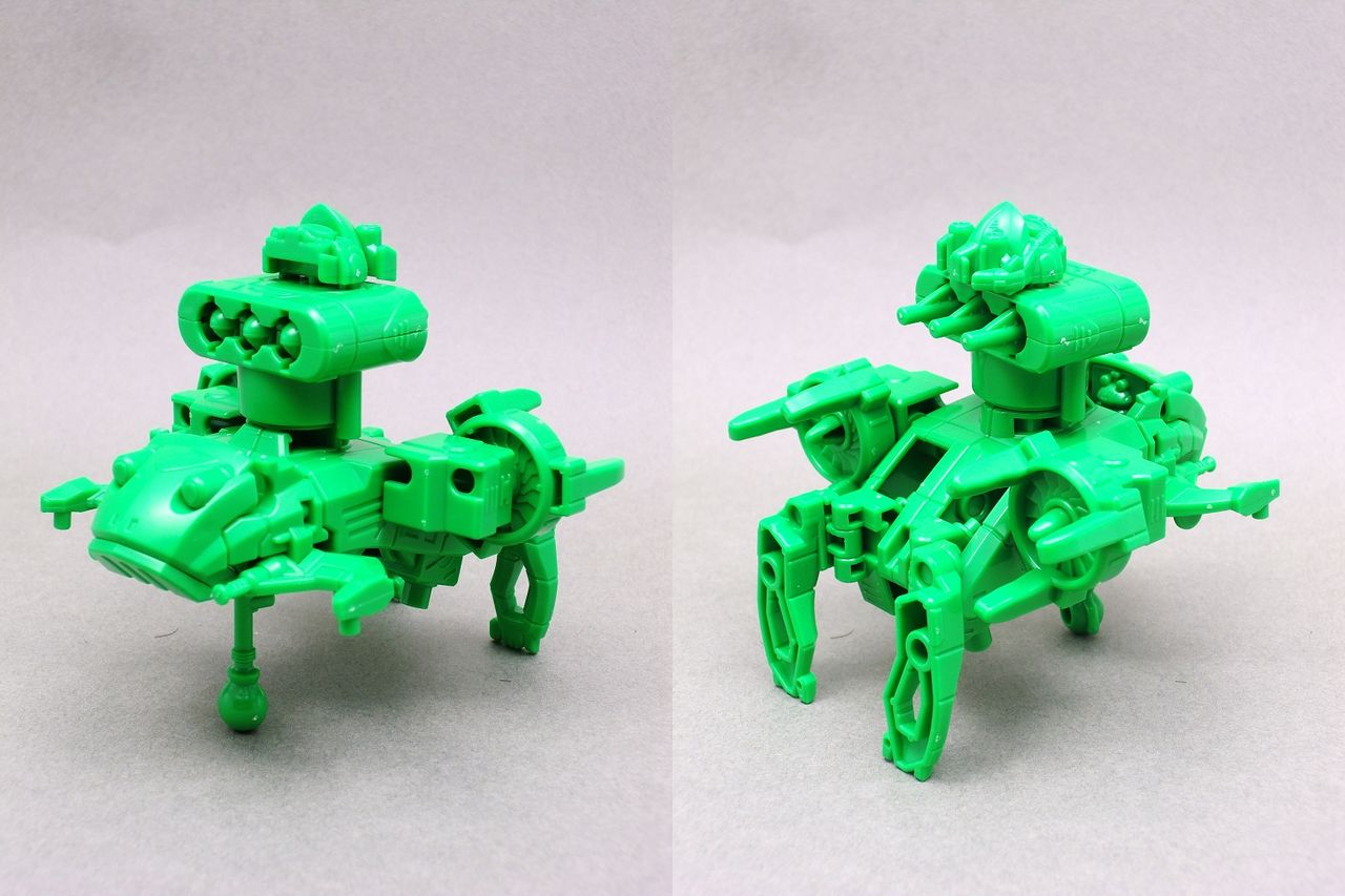 バンダイ ミニプラ特命合体ゴーバスターケロオー レビュー バンダイ ミニプラ特命合体ゴーバスターケロオー レビュー