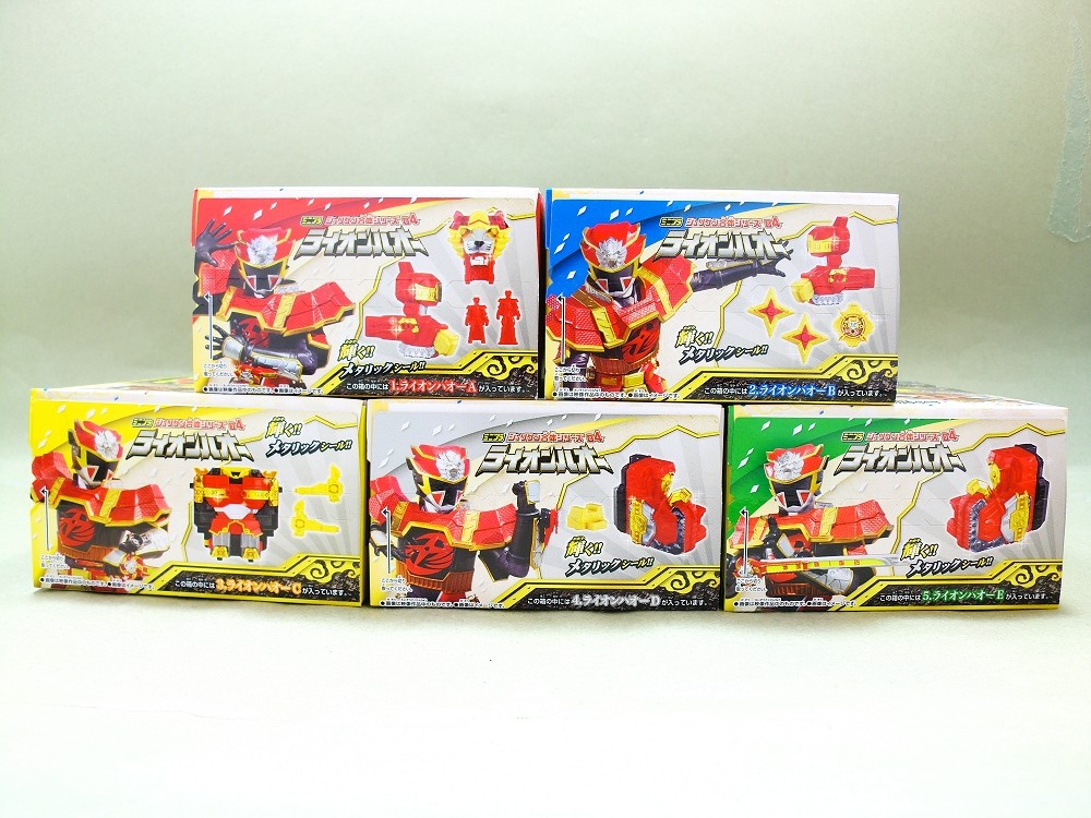 ミニプラ シュリケン合体シリーズ 04 ライオンハオー｜発売日