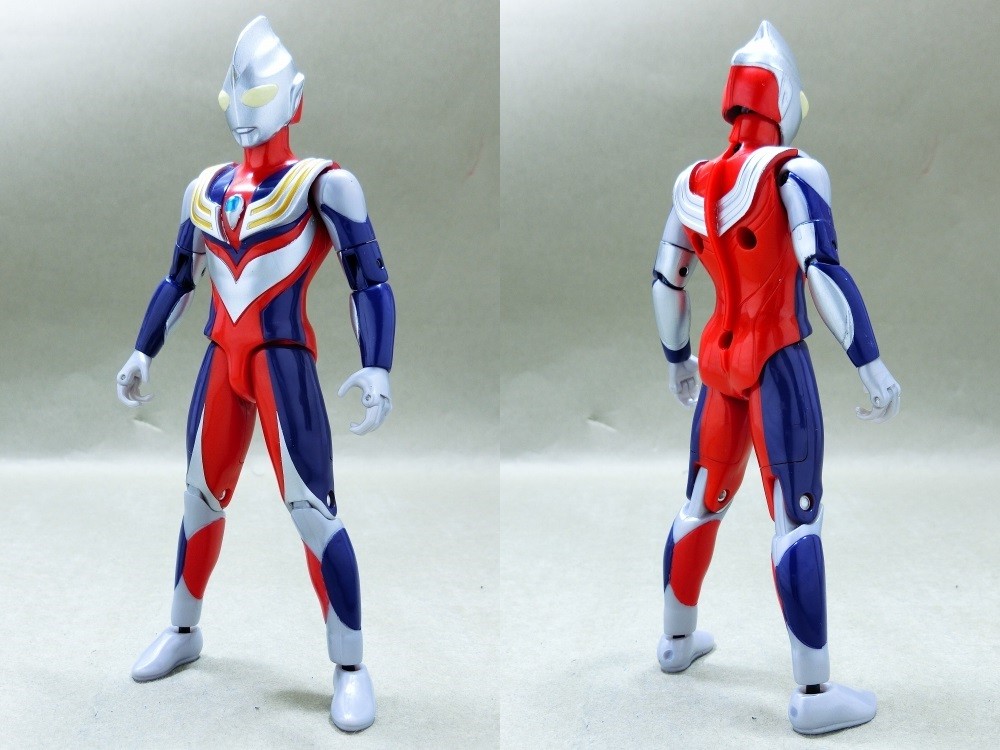 バンダイ ウルトラアクションフィギュア ウルトラマンティガ/オーブ ...