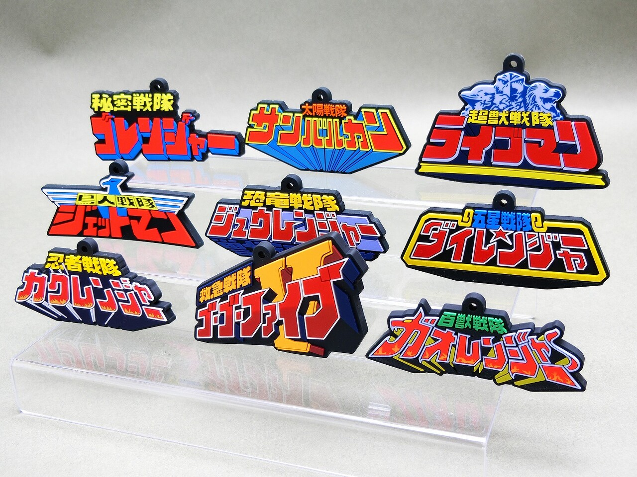 五星戦隊ダイレンジャー アクリルロゴディスプレイ ロゴラバ