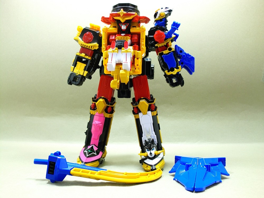 しばライオン バンダイ シュリケン合体 DXライオンハオー レビュー② : 冷やし