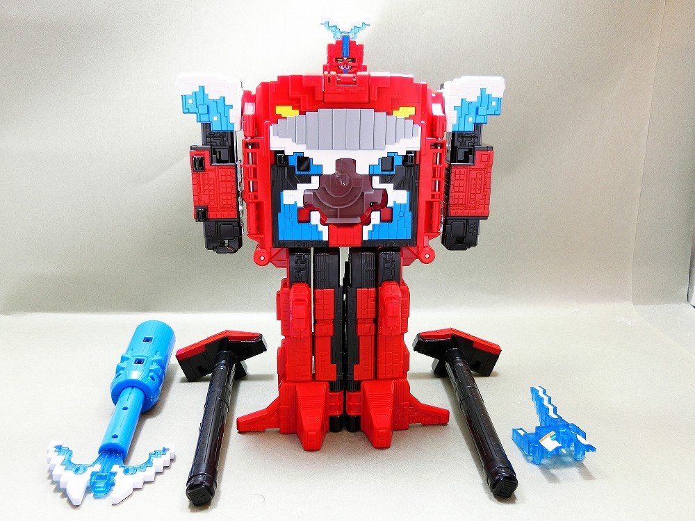 BANDAI - ジュウオウキューブ10 動物合体 DXドデカイオー 動物戦隊ジュウオウジャー 完成トイ バンダイ ジュウオウキューブ10 動物合体 DXドデカイオー | スーパー