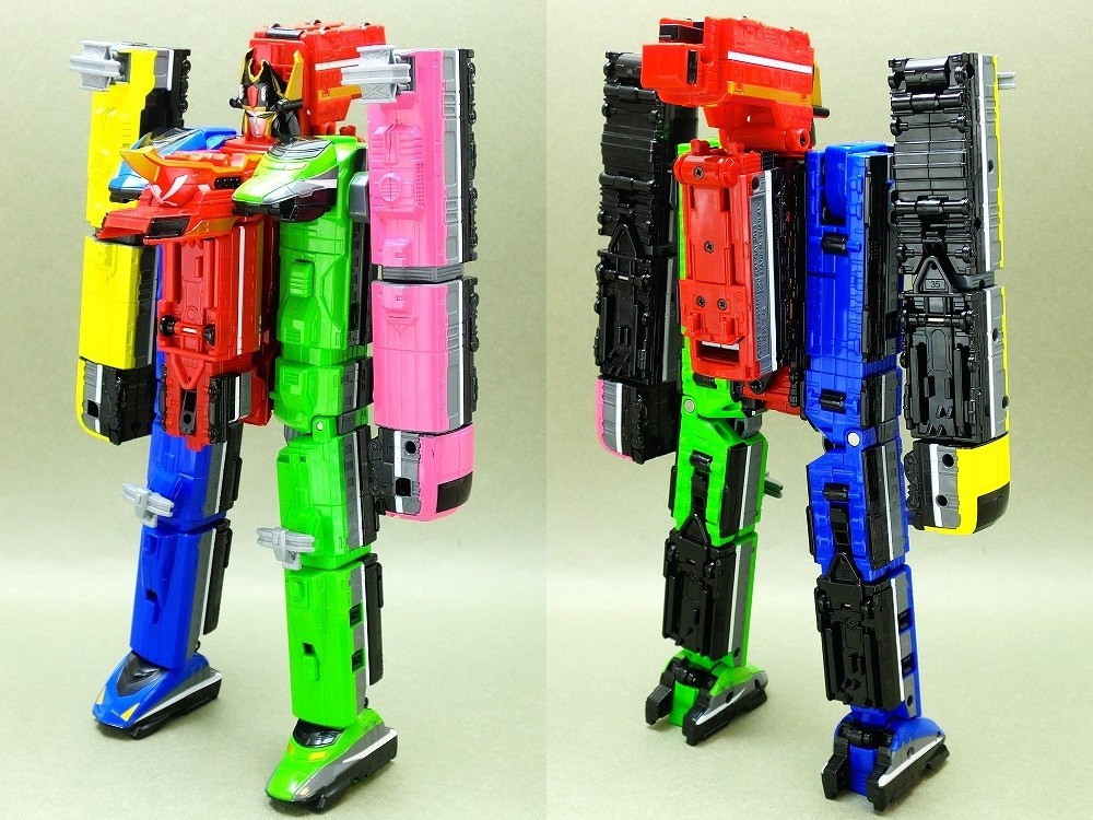 バンダイ 烈車合体シリーズEX ゴーカイジャーレッシャー