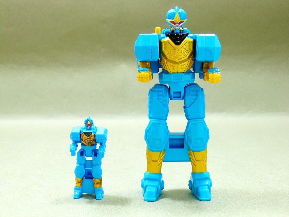 しゅうやん　2体セット バンダイ ミニプラ シュリケン合体シリーズ02 バイソンキング