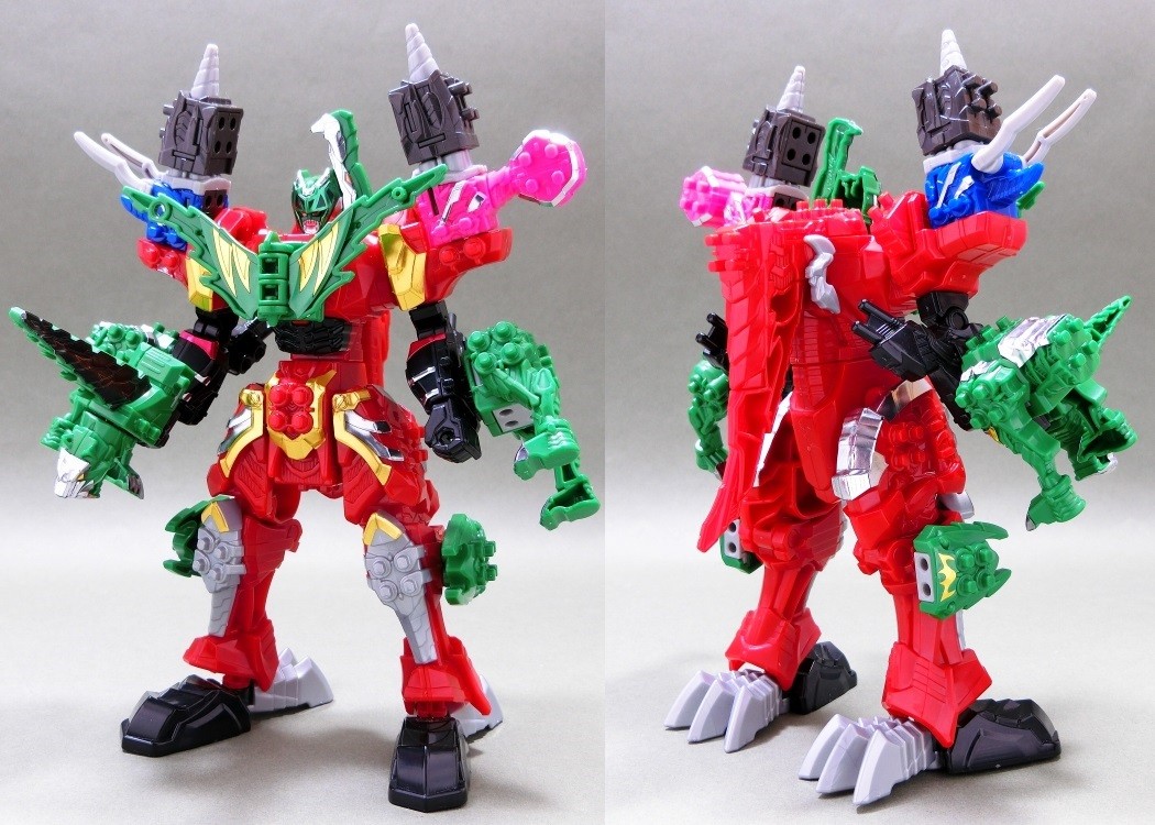 ミニプラ 騎士竜合体シリーズ02 キシリュウオーファイブナイツ&ディメボルケーノ ミニプラ 騎士竜合体シリーズ02キシリュウオーファイブナイツ