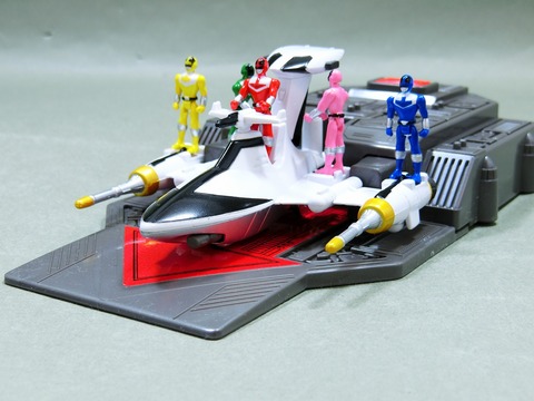 タイムフライヤー&レンジャーセット 未来戦隊タイムレンジャー タイムフライヤー&レンジャーセットをお売りいただきました