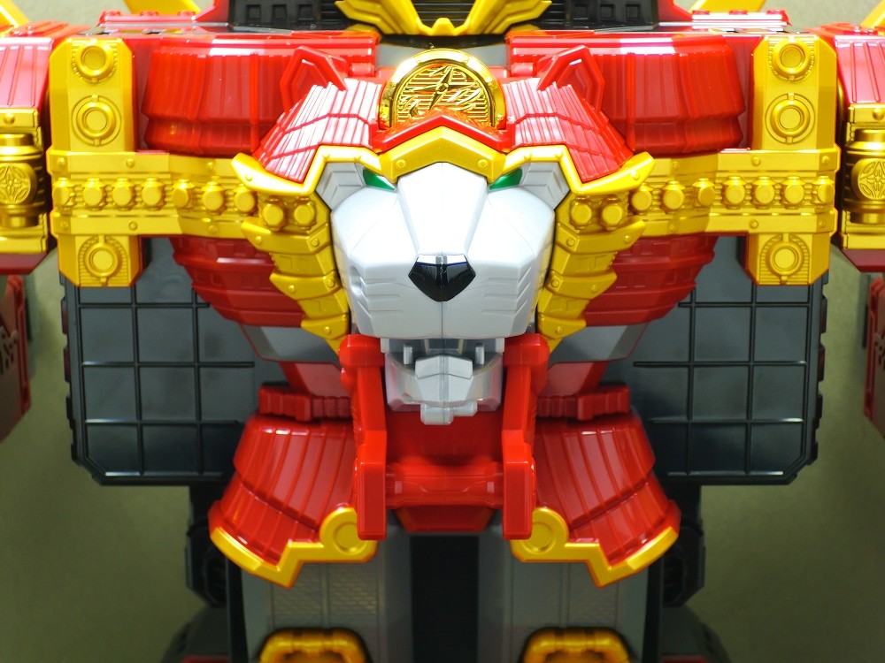 しばライオン バンダイ シュリケン合体 DXライオンハオー レビュー② : 冷やし