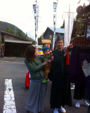 春まつり 奥金山（白山神社）