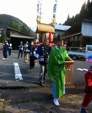 春まつり 奥金山（白山神社）
