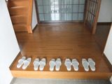 津幡江売家 玄関