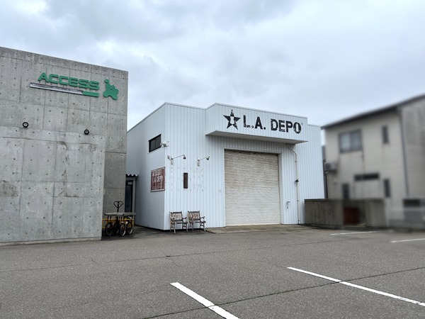 湊にあるヴィンテージ・アンティークショップ『L.A. DEPO Kanazawa（エルエーデポ）』が閉店してる。