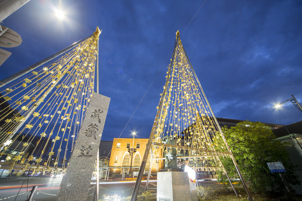 631_金箔雪吊り・イルミネーション(武蔵)4