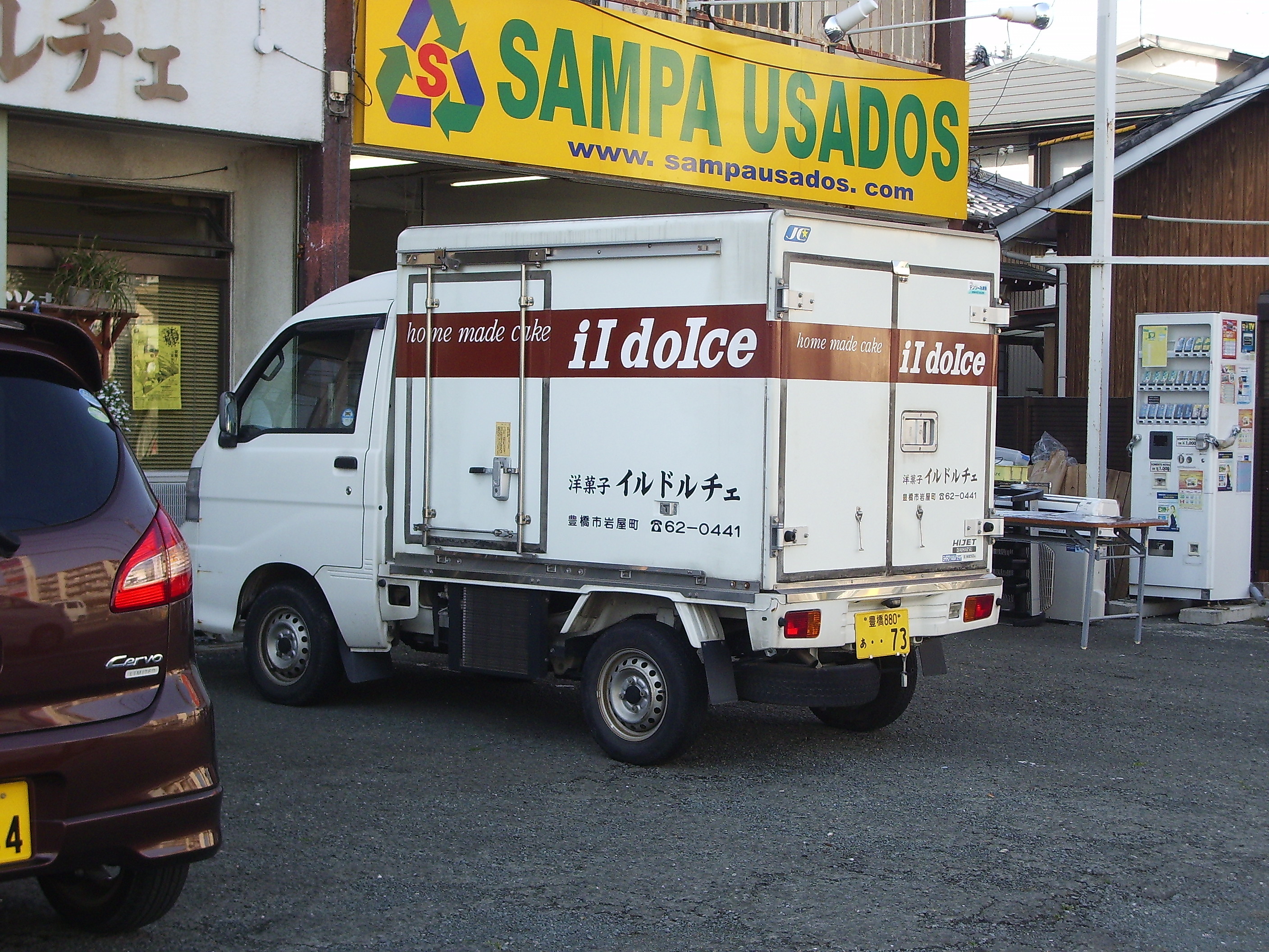 車両マーキング 保冷用軽トラック 豊橋市 豊橋市 豊川市 浜松市 蒲郡市の看板屋製作ブログ