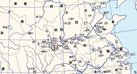 韓愈地図1000