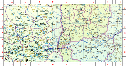 長安と洛陽の大地図0048