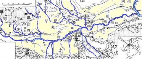 長安洛陽鳳翔Map