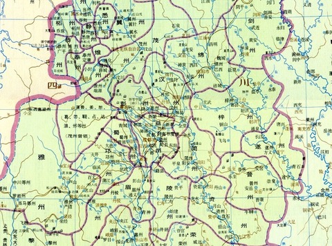 唐時代剣南道北部075
