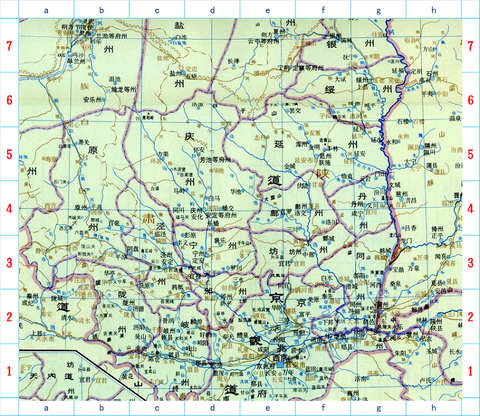 関内道京畿道350万分の一図002