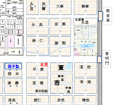 興慶宮の位置関係00
