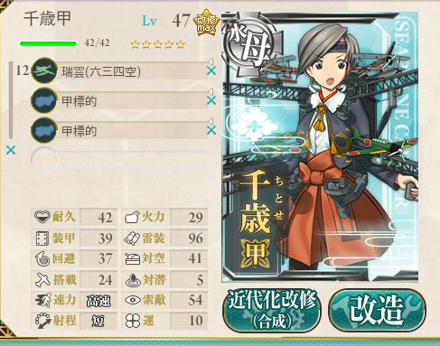 艦これ装備解説 指南 水上機母艦 潜水艦 特殊艦艇編 艦これ指南所 艦これ装備解説 指南 水上機母艦 潜水艦 特殊艦艇編 艦これ指南所