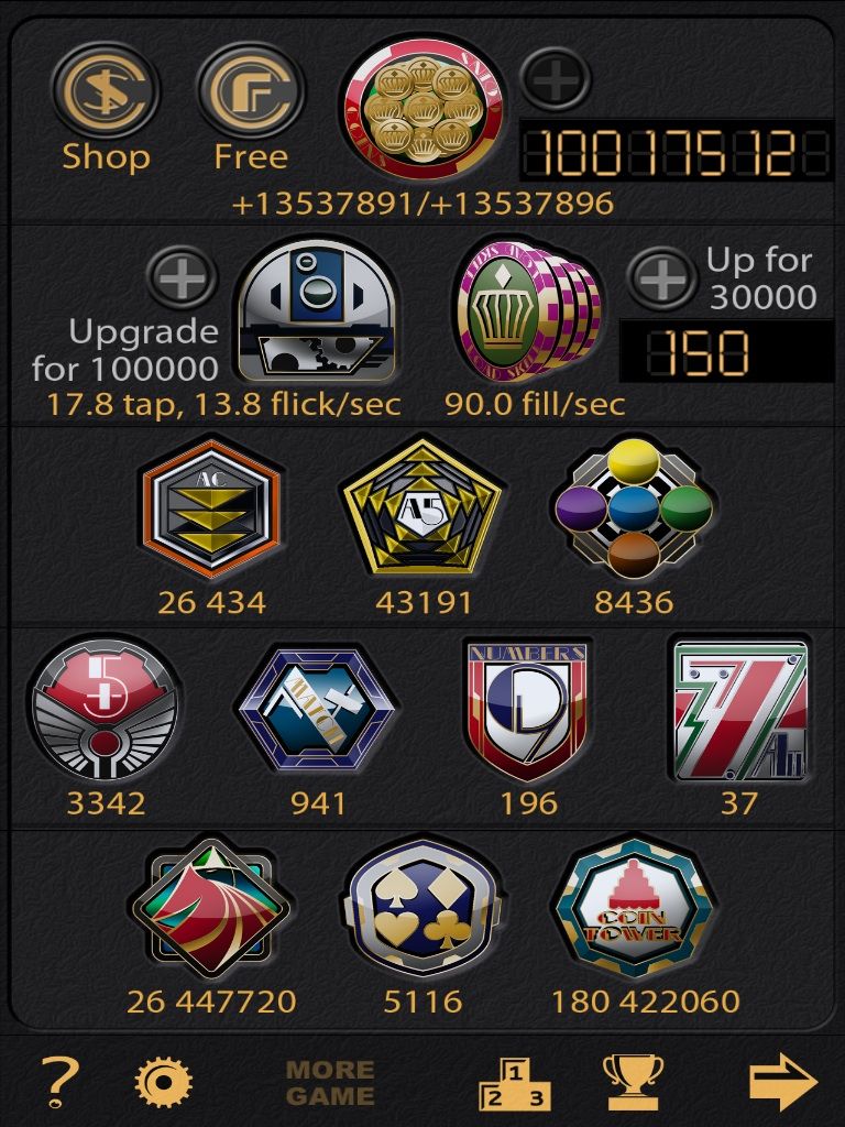 Coin Kingdom 2で1000万コイン突破した！ : 神田耳鼻咽喉科・院長のブログ＆時々釣り日記＆昆虫飼育