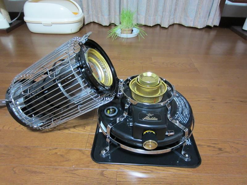 アラジン ブルーフレームヒーター BF3906 アラジン 石油ストーブ ブルーフレームヒーター ブラック BF3906