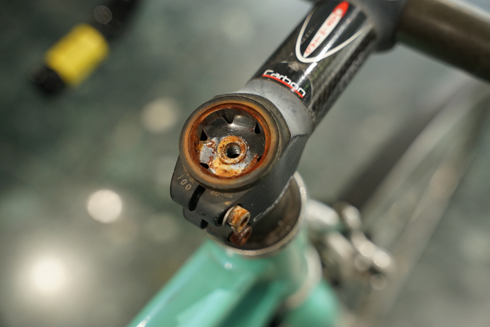 長年保管されていたバイクを復活！Bianchiメンテナンス : K&M CYCLE BLOG