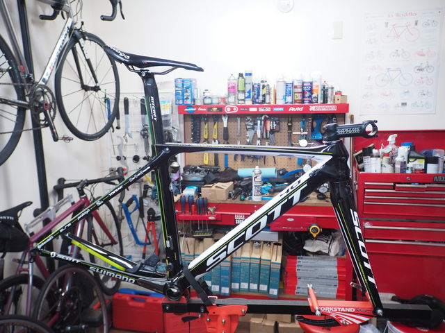 SCOTT Foil40 shimano 105組換え : K&M CYCLE BLOG