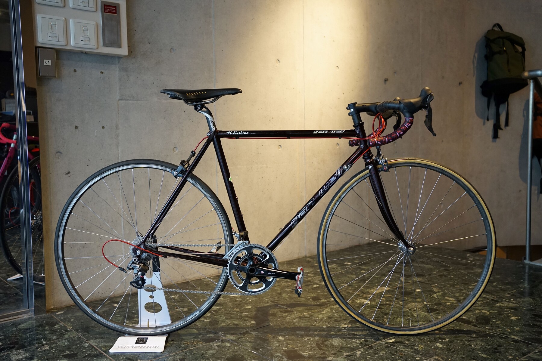 クロモリフレームgan wellのオーバーホールを実施 : K&M CYCLE BLOG クロモリフレームgan wellのオーバーホールを実施 : K&M CYCLE BLOG