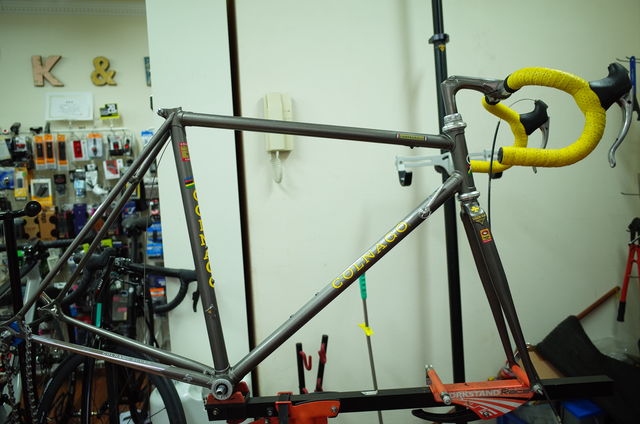 COLNAGO クロモリフレームをオーバーホール : K&M CYCLE BLOG