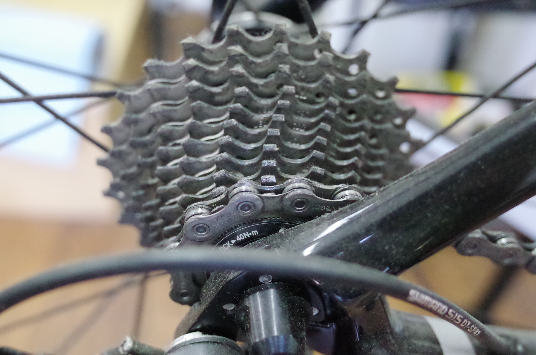 眠っていたロードバイクをメンテナンス 