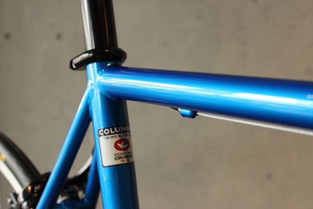 Calamita due* ロードバイクフレーム 青 日本のクロモリロードバイクCalamita due +入荷 : K&M CYCLE BLOG