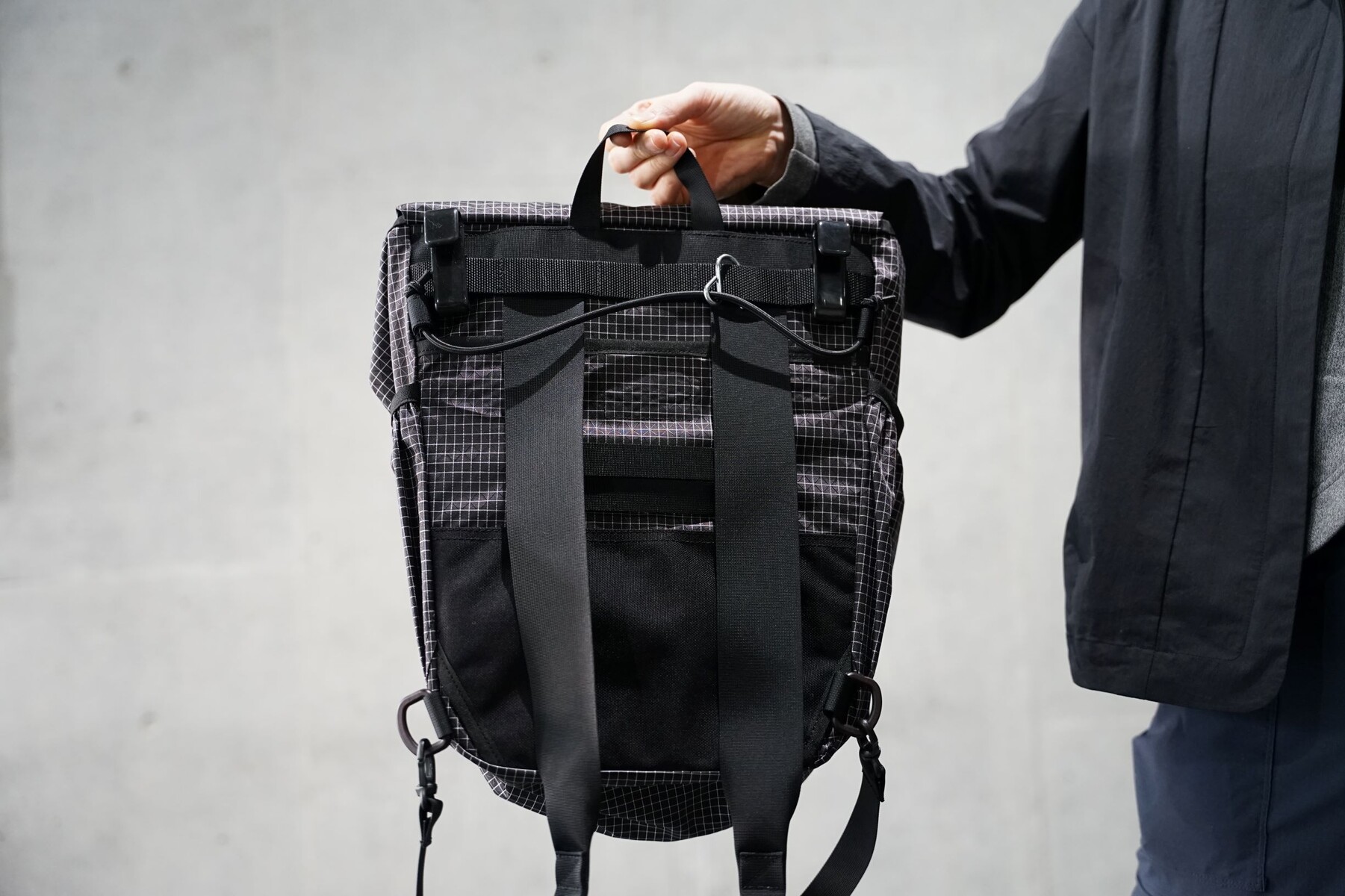 フェアウェザー パニア/バックパック 黒 FAIRWEATHER pannier bag black [フェアウェザー]