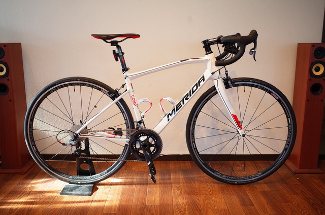 メリダ ロードバイク 人気良品！MERIDAメリダ ROAD RACE 700C アルミ 2X8S 450mm