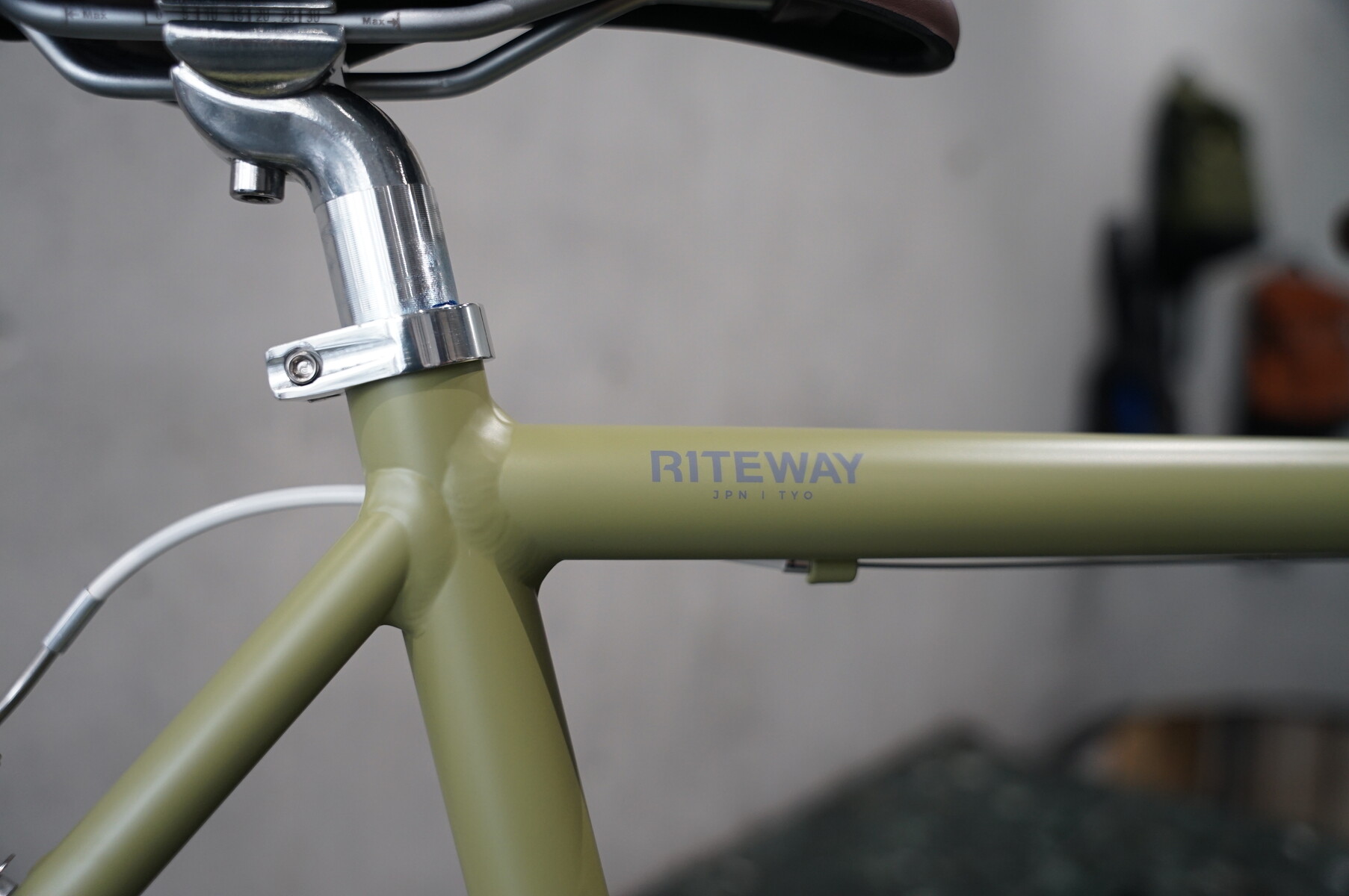 RITEWAY SHEPHERDの新色マットカーキを日常使いカスタム : K&M CYCLE BLOG