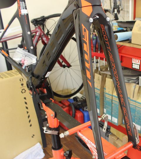 SCOTT FOIL PREMIUM HMX XXS(47)サイズ フレームセット入荷 : K&M