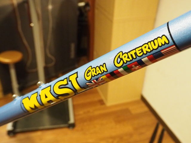 こ*!様 MSAI GRAN CRITERIUM 525size コメント必読 MASI GRAN CRITERIUM フレームセット入荷 : K&M CYCLE BLOG