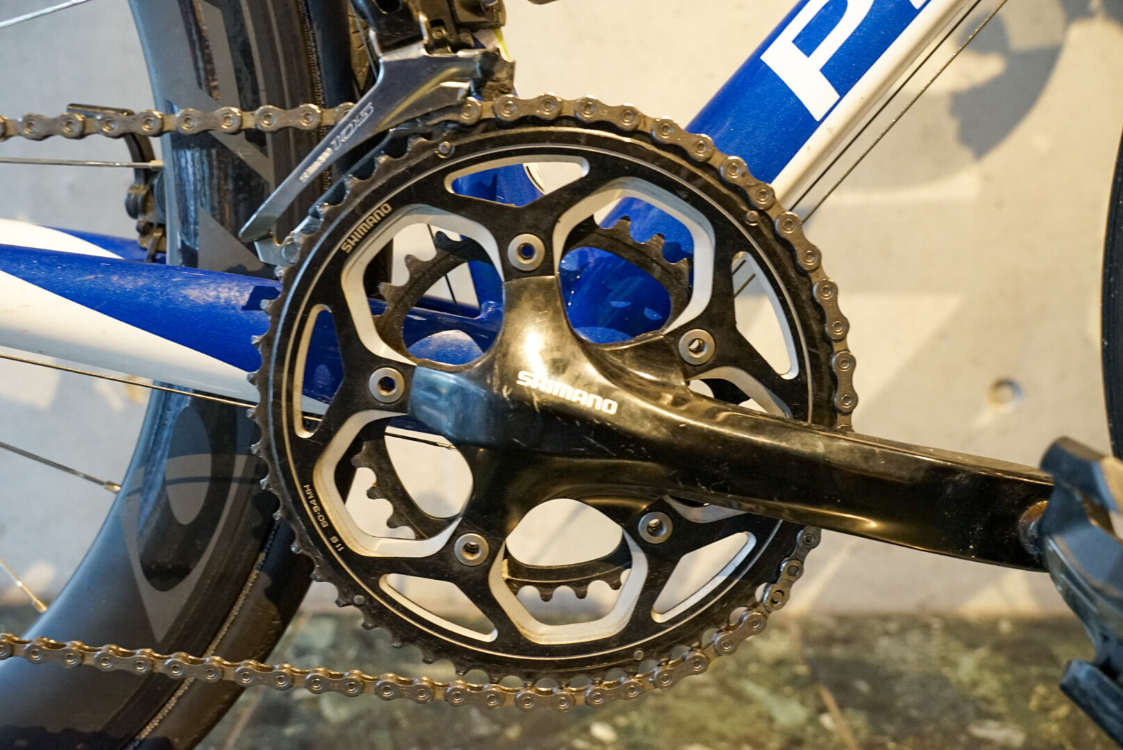 クランク交換で更なる高速域へ PINARELLO FP UNOカスタム : K&M