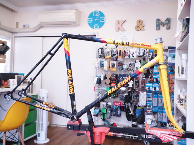 RALEIGH TEAM BANANA オーバーホール : K&M CYCLE BLOG