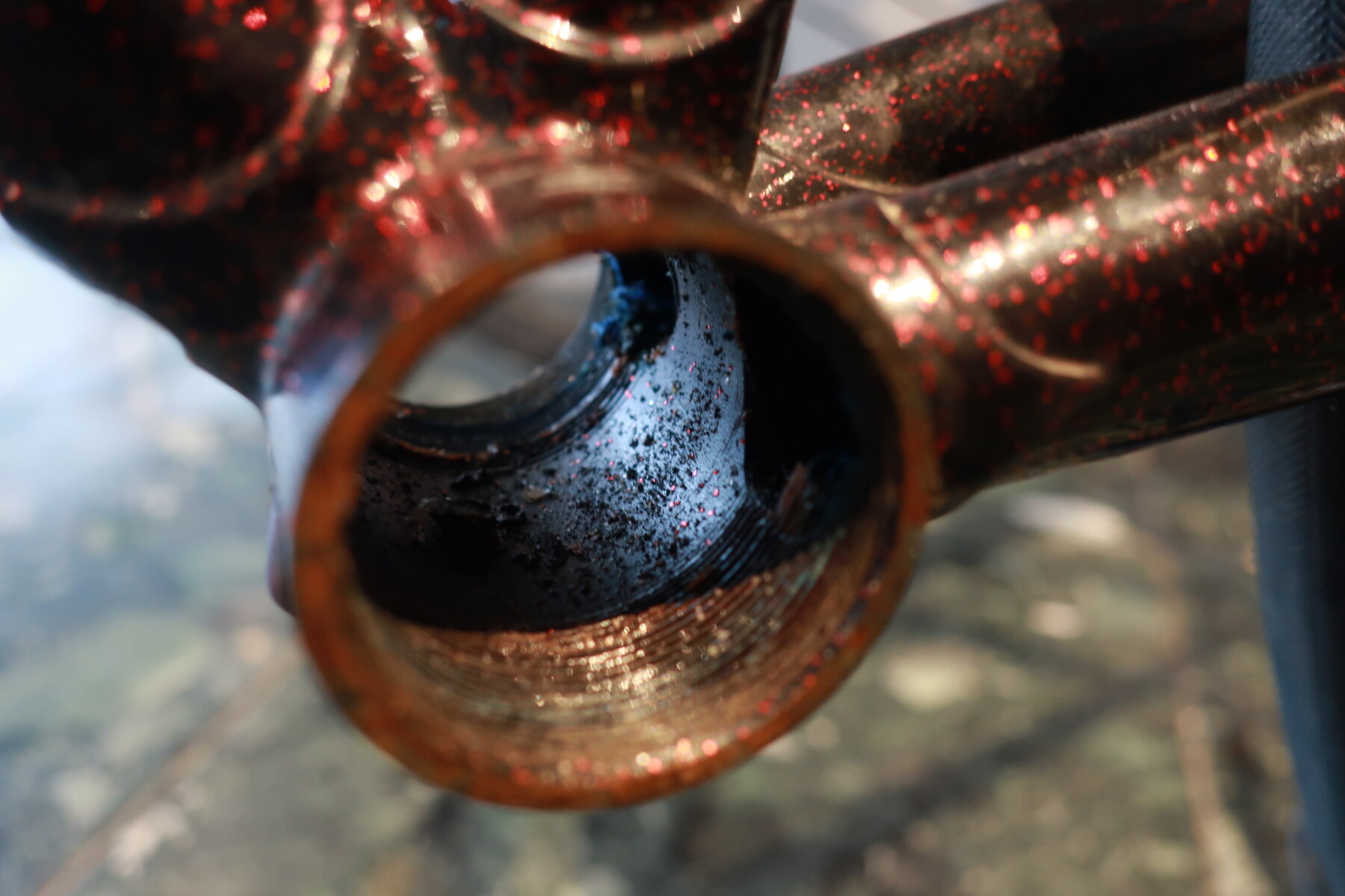 クロモリフレームgan wellのオーバーホールを実施 : Ku0026M CYCLE BLOG