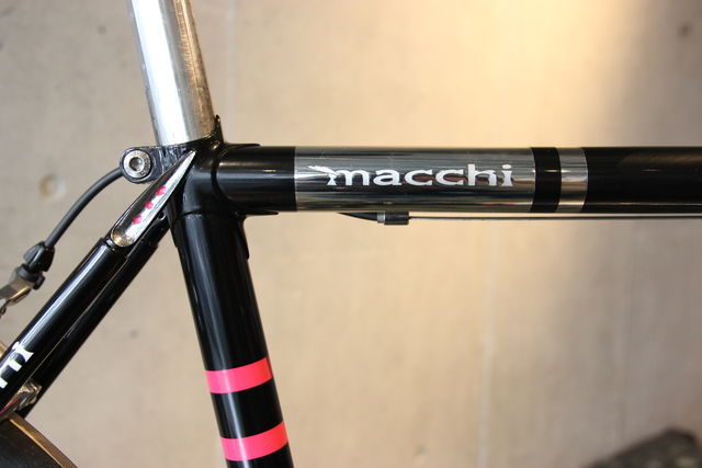 オーダークロモリ「macchi cycles」の試乗車が揃ってます オーダークロモリ「macchi cycles」の試乗車が揃ってます