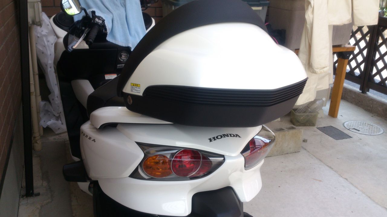 フォルツァMF10 ホンダ純正オプション クルージングバックレスト リア